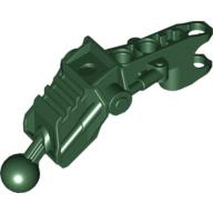 LEGO 60899 Bionicle Av-Matoran Leg Section with Ball Joint and Ball Socket in Dark Green - Authentic LEGO Part