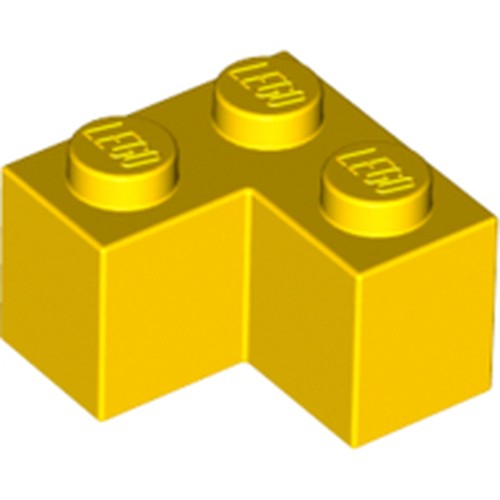 LEGO 2357 Brick 2 x 2 Corner in Yellow - Authentic LEGO Part