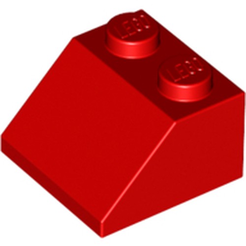 LEGO 3039 Slope 45 2 x 2 in Red - Authentic LEGO Part