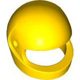 LEGO 2446 Minifigure, Headgear Helmet Motorcycle (Standard) in Yellow - Authentic LEGO Part