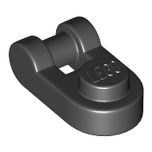 LEGO 26047 Plate, Round 1 x 1 with Bar Handle in Black - Authentic LEGO Part