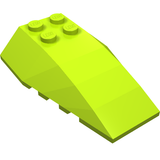 LEGO 43712 Wedge 6 x 4 Triple Curved in Lime - Authentic LEGO Part