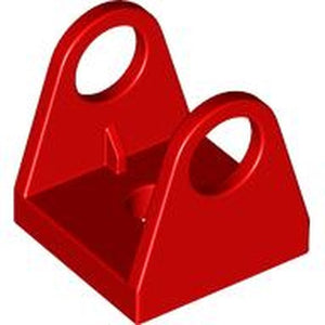 LEGO 2584 String Reel 2 x 2 Holder in Red - Authentic LEGO Part