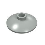 LEGO 4740 Dish 2 x 2 Inverted (Radar) in Light Gray - Authentic LEGO Part