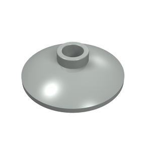 LEGO 4740 Dish 2 x 2 Inverted (Radar) in Light Gray - Authentic LEGO Part