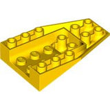 LEGO 4856a Wedge 6 x 4 Triple Inverted with Connections between 2 Studs in Yellow - Authentic LEGO Part