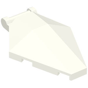 LEGO 27262 Windscreen 6 x 4 x 1 Hexagonal with Bar Handle in White - Authentic LEGO Part