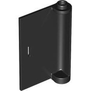 LEGO 58381 Door 1 x 3 x 4 Left - Open Between Top and Bottom Hinge in Black - Authentic LEGO Part