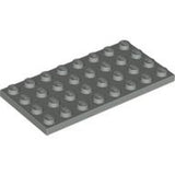 LEGO 3035 Plate 4 x 8 in Light Gray - Authentic LEGO Part
