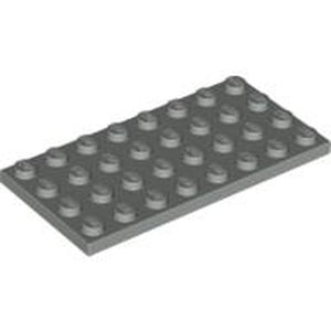 LEGO 3035 Plate 4 x 8 in Light Gray - Authentic LEGO Part