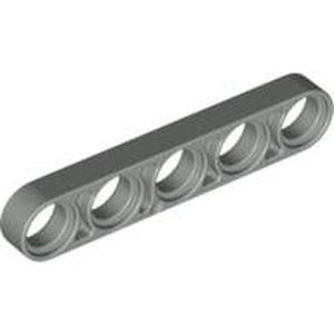 LEGO 32017 Technic, Liftarm Thin 1 x 5 in Light Gray - Authentic LEGO Part