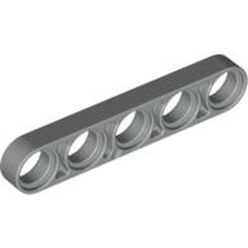 LEGO 32017 Technic, Liftarm Thin 1 x 5 in Light Gray - Authentic LEGO Part
