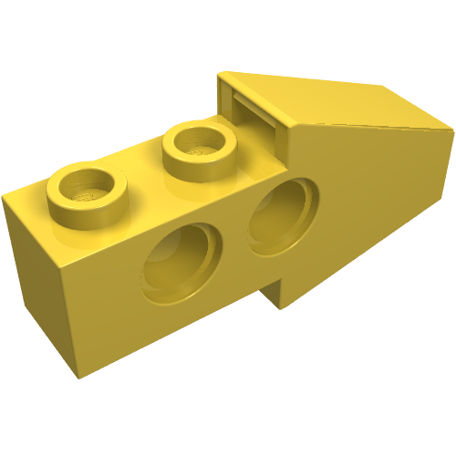LEGO 2743 Technic Slope 4 x 1 x 1 2/3 in Yellow - Authentic LEGO Part