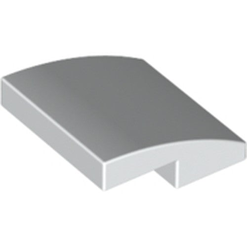 LEGO 15068 Slope, Curved 2 x 2 x 2/3 in White - Authentic LEGO Part