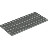 LEGO 3456 Plate 6 x 14 in Light Gray - Authentic LEGO Part