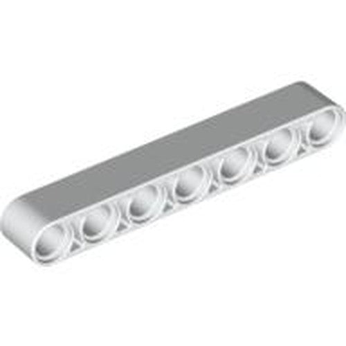 LEGO 32524 Technic, Liftarm Thick 1 x 7 in White - Authentic LEGO Part