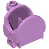 LEGO 93086 Friends Horse Saddle with Stirrups and Top Stud in Medium Lavender - Authentic LEGO Part