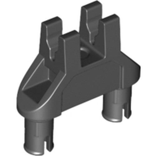 LEGO 19159 Technic, Pin Double Triangle 1 x 3 with 2 Clips with Squared Pin Holes - Main Product Image