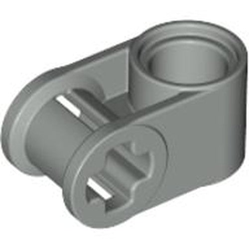 LEGO 6536 Technic, Axle and Pin Connector Perpendicular in Light Gray - Authentic LEGO Part