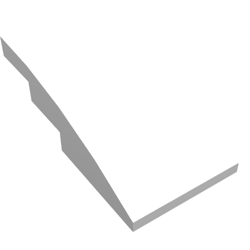 LEGO 93606 Slope, Curved 4 x 2 in White - Authentic LEGO Part
