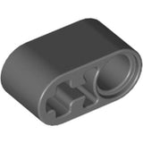 LEGO 60483 Technic, Liftarm Thick 1 x 2 - Axle Hole in Dark Bluish Gray - Authentic LEGO Part