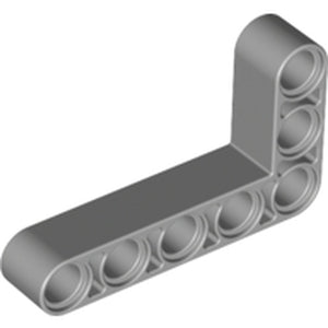 LEGO 32526 Technic, Liftarm, Modified Bent Thick L-Shape 3 x 5 in Light Bluish Gray - Authentic LEGO Part
