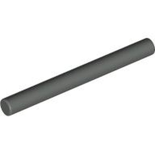 LEGO 30374 Bar   4L (Lightsaber Blade / Wand) in Dark Gray - Authentic LEGO Part