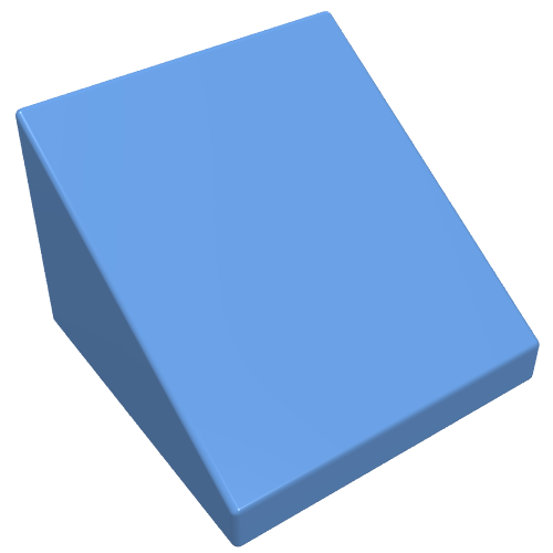 LEGO 54200 Slope 30 1 x 1 x 2/3 in Medium Blue - Authentic LEGO Part