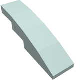LEGO 61678 Slope, Curved 4 x 1 in Light Aqua - Authentic LEGO Part