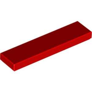 LEGO 2431 Tile 1 x 4 in Red - Authentic LEGO Part