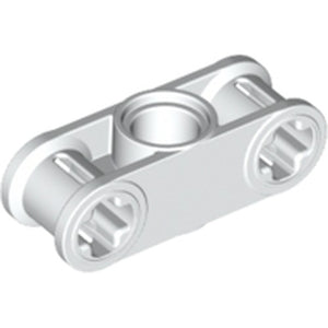 LEGO 32184 Technic, Axle and Pin Connector Perpendicular 3L with Center Pin Hole in White - Authentic LEGO Part