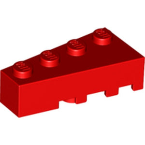 LEGO 41768 Wedge 4 x 2 Left in Red - Authentic LEGO Part