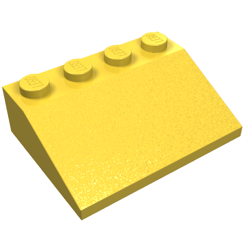 LEGO 3297 Slope 33 3 x 4 in Yellow - Authentic LEGO Part