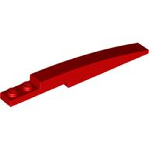 LEGO 85970 Slope, Curved 10 x 1 in Red - Authentic LEGO Part