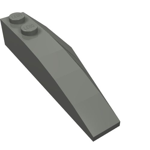 LEGO 41748 Wedge 6 x 2 Left in Dark Bluish Gray - Authentic LEGO Part