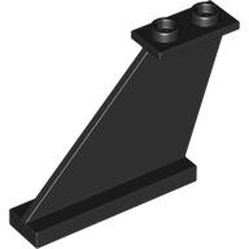 LEGO 2340 Tail 4 x 1 x 3 in Black - Authentic LEGO Part