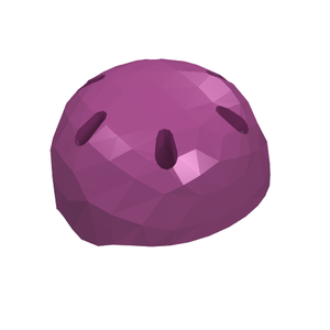 LEGO 46303 Minifigure, Headgear Helmet Sports with Vent Holes in Magenta - Authentic LEGO Part