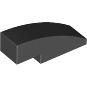 LEGO 50950 Slope, Curved 3 x 1 in Black - Authentic LEGO Part