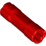 LEGO 26287 Light Bluish Gray Technic, Axle Connector 3L in Red - Authentic LEGO Part