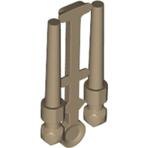 LEGO 36752 Minifigure, Utensil Wand, 2 on Sprue in Dark Tan - Authentic LEGO Part