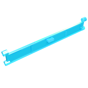 LEGO 4218 Garage Roller Door Section without Handle in Trans-Light Blue - Authentic LEGO Part