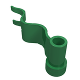 LEGO 4495b Flag 4 x 1 Wave Right in Green - Authentic LEGO Part