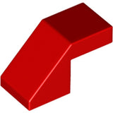 LEGO 28192 Slope 45 2 x 1 with Cutout without Stud in Red - Authentic LEGO Part
