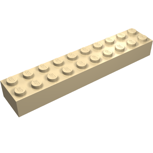 LEGO 3006 Brick 2 x 10 - Main Product Image
