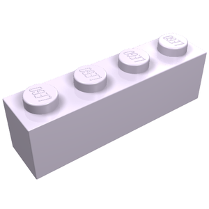 LEGO 3010 Brick 1 x 4 in Lavender - Authentic LEGO Part