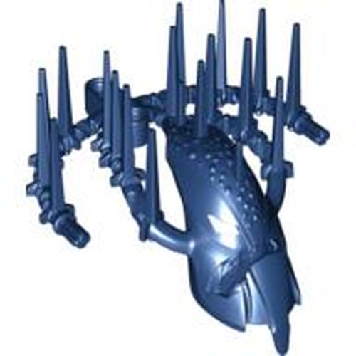LEGO 87792 Bionicle Piraka Spine with Mask (Stars Series) - Flexible Rubber - Main Product Image
