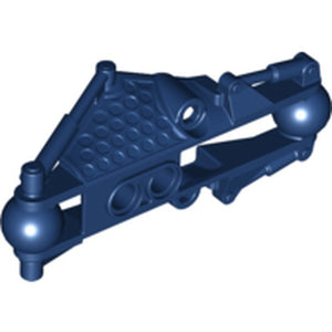 LEGO 53563 Bionicle Piraka Arm Section with 2 Ball Joint in Dark Blue - Authentic LEGO Part