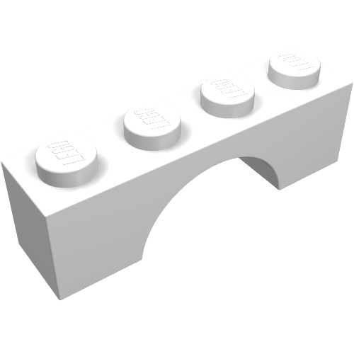 LEGO 3659 Arch 1 x 4 in White - Authentic LEGO Part