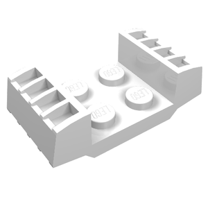 LEGO 41862 Plate, Modified 2 x 2 with Vents in White - Authentic LEGO Part