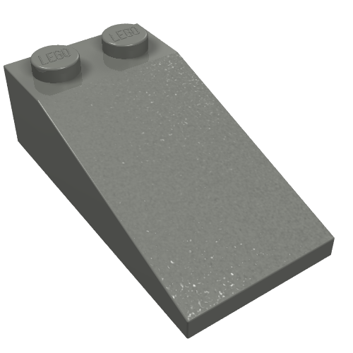 LEGO 30363 Slope 18 4 x 2 in Dark Bluish Gray - Authentic LEGO Part